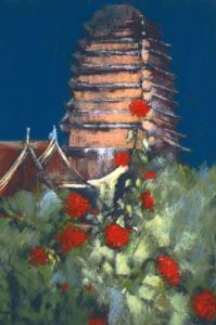 Voir le détail de cette oeuvre: pagode de l'oie sauvage